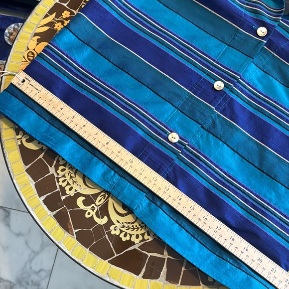 FRENCH LAUNDRY SILK JACKET Sz: XL - Picture 5 of 6